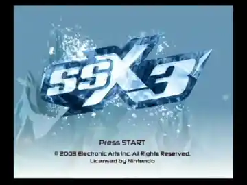 Ssx (USA) screen shot title